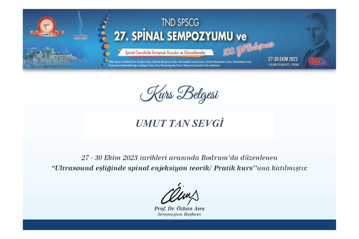 Op.Dr. Umut Tan Sevgi