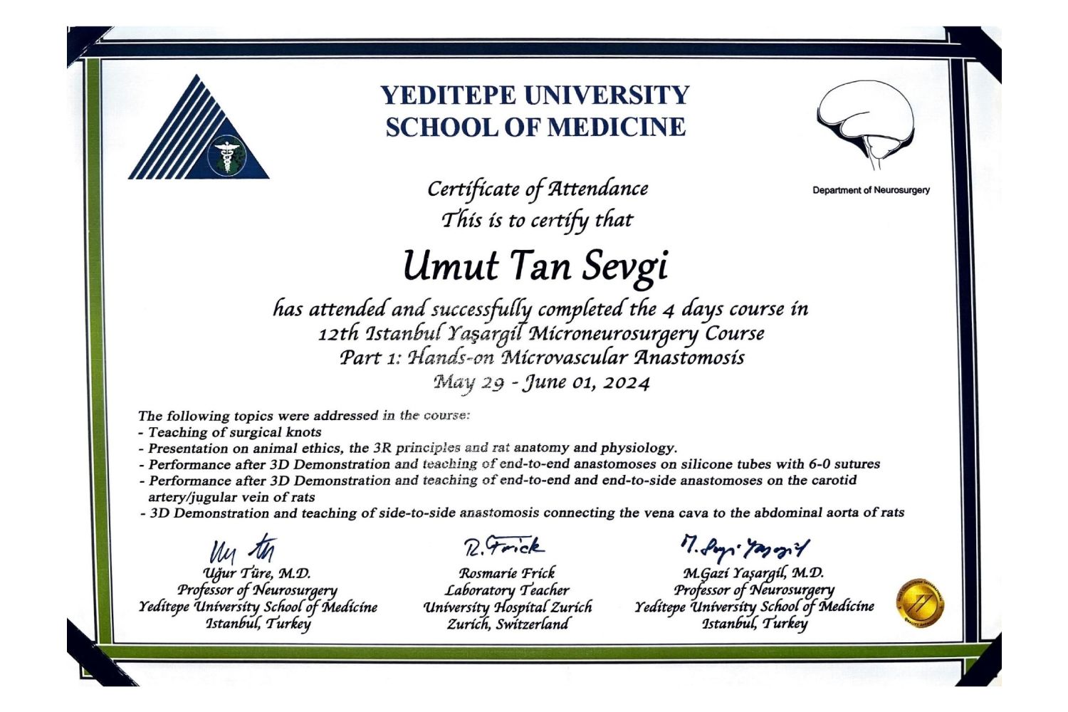 Op.Dr. Umut Tan Sevgi