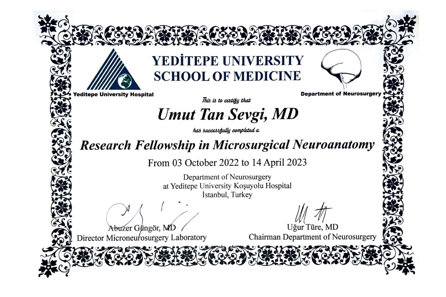 Op.Dr. Umut Tan Sevgi