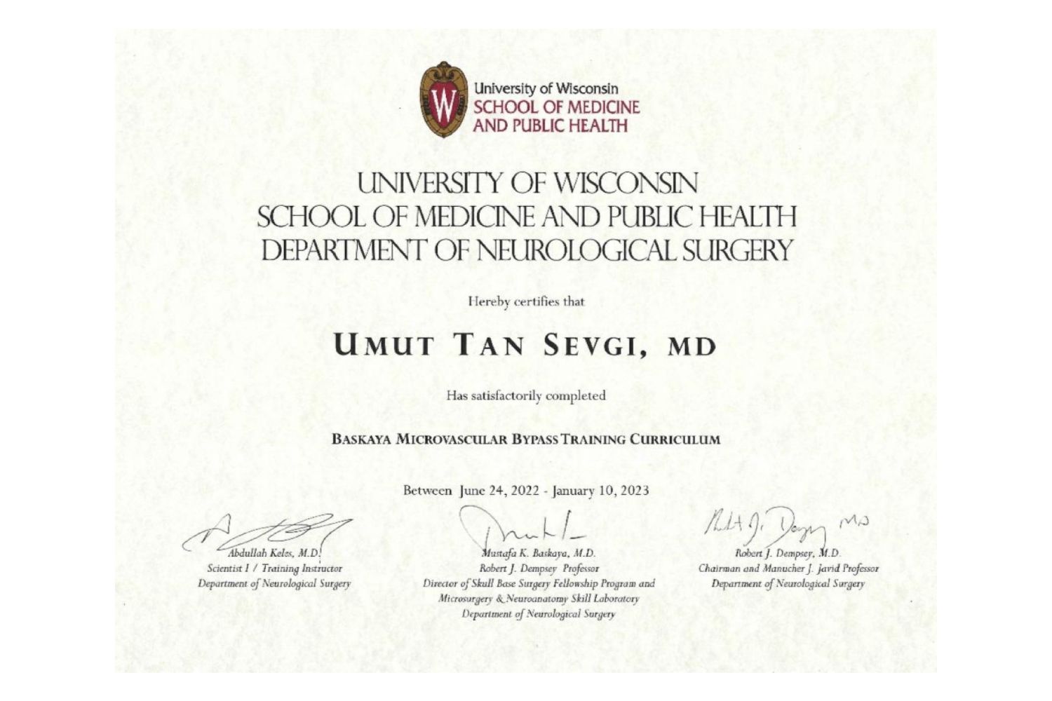 Op.Dr. Umut Tan Sevgi